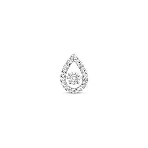 White Gold Diamond Pendant 0.25ct 9ct